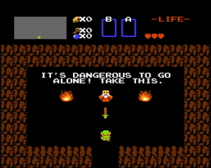 its dangerous to go alone