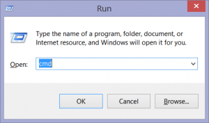 Windows 8.1 Run dialog