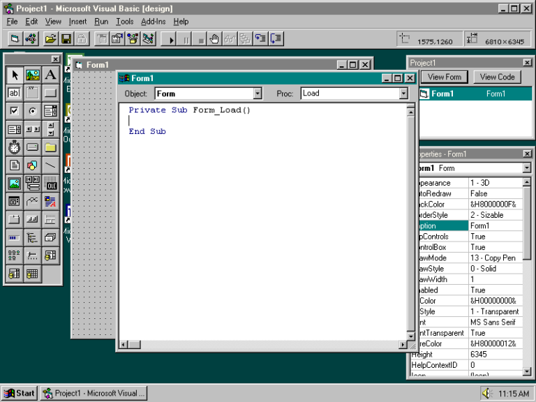 History of Development: Visual Basic 4 | BASeCamp Programming Blog